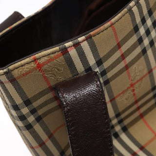 Burberry Nova Check Tote canvas check pattern