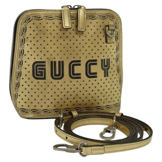 Gucci Dome Crossbody Bag Limited Edition Printed Leather