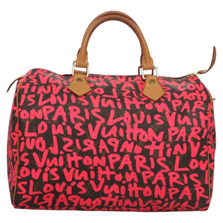 Louis Vuitton Speedy Handbag Limited Edition Monogram Graffiti