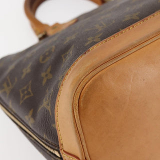 Louis Vuitton Alma Handbag Monogram Canvas
