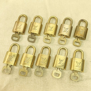 Louis Vuitton Cadenas Bag Charm Gold-plated