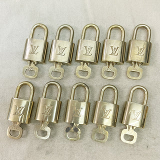 Louis Vuitton Cadenas Bag Charm Gold-plated