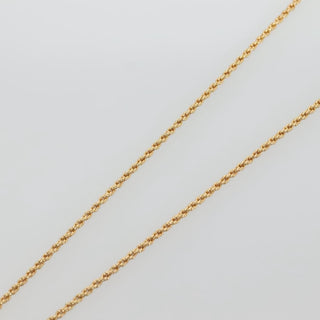 Christian Dior Logo Flower Necklace Metal