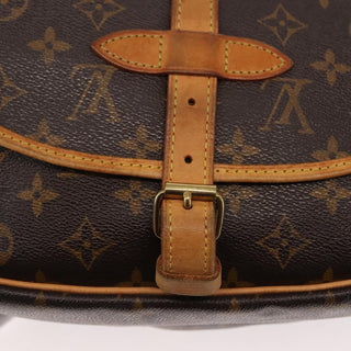 Louis Vuitton Saumur Handbag Monogram Canvas