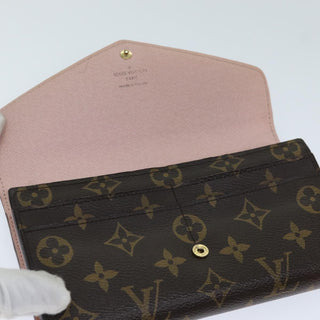 Louis Vuitton Sarah Wallet NM Monogram Canvas