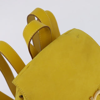 Salvatore Ferragamo Gancini Backpack Suede