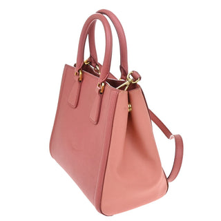 Prada Galleria Double Zip Tote Saffiano Leather