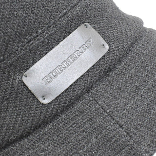 Burberry Nova Check Bucket Hat Wool Cotton