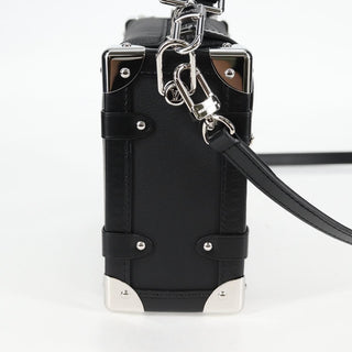 Louis Vuitton Side Trunk Handbag Taurillon Leather