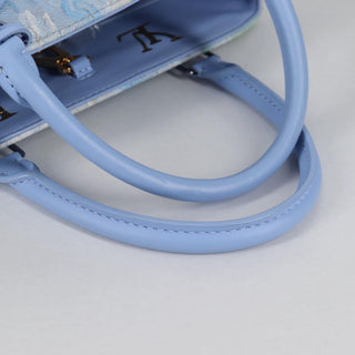 Louis Vuitton Montaigne Handbag Limited Edition Jeff Koons Van Gogh Print Canvas