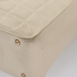 Chanel Chocolate Bar CC Shoulder Bag Quilted Leather