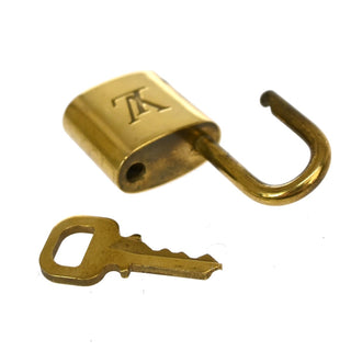 Louis Vuitton Cadenas Bag Charm Gold-plated