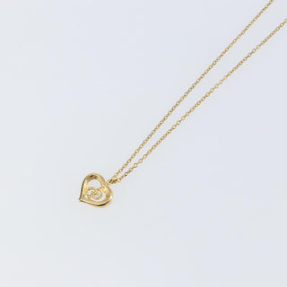 Christian Dior CD Heart Necklace Metal