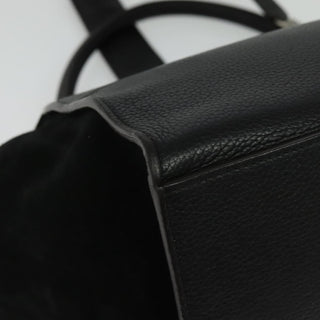 Celine Trapeze Bag Leather with Suede