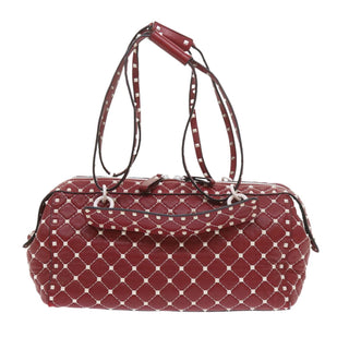 Valentino Garavani Free Rockstud Spike Duffle Bag Quilted Leather