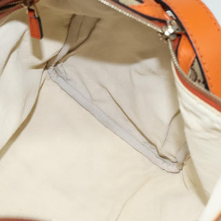 Gucci Vintage Web Boston Bag Canvas