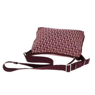 Christian Dior Vintage Trotter Messenger Bag Trotter Pattern