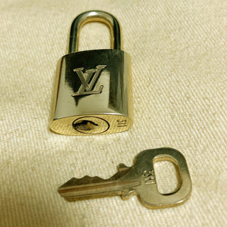 Louis Vuitton Cadenas Bag Charm Gold-plated