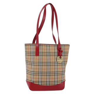 Burberry Nova Check Tote canvas check pattern