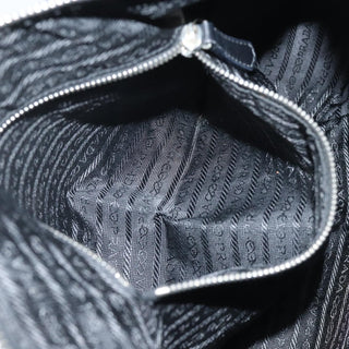 Prada Zip Hobo Tessuto with Leather