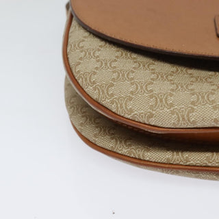 Celine Macadam Shoulder Bag PVC Leather