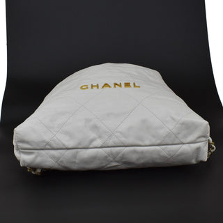 Chanel 22 Chain Backpack Quilted Calfskin