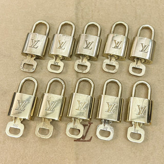 Louis Vuitton Cadenas Bag Charm Gold-plated