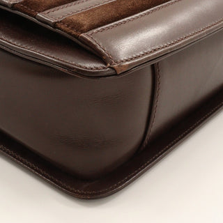 Gucci Old Gucci shoulder bag Suede and Leather