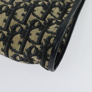 Christian Dior Vintage Trotter Shoulder Bag Canvas