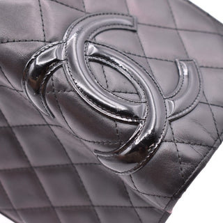 Chanel Cambon Bifold Wallet Quilted Lambskin