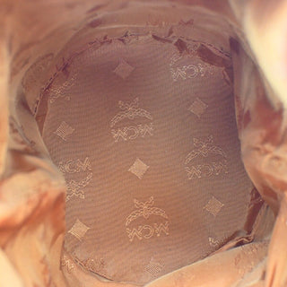 MCM Drawstring Shoulder Bag Leather