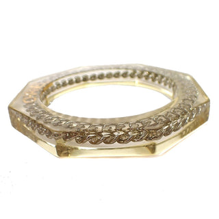 Chanel Vintage CC Chain Bangle Bracelet Metal