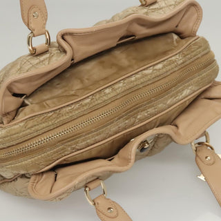 Christian Dior Charming Tote Cannage Quilt Nylon