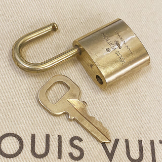 Louis Vuitton Cadenas Bag Charm Gold-plated