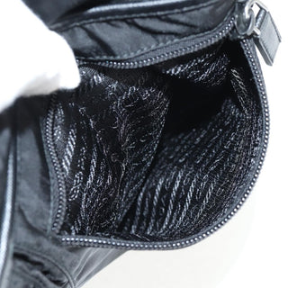 Prada Zip Messenger Quilted Tessuto