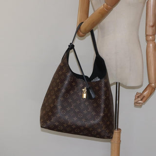 Louis Vuitton Flower Hobo Monogram Canvas with Leather