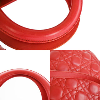 Christian Dior Vintage Lady Dior Bag Cannage Quilt Lambskin