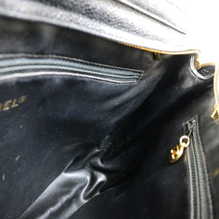 Chanel Triple CC Chain Shoulder Bag Caviar Leather