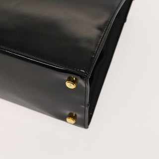 Salvatore Ferragamo Convertible Vara Bow Tote Patent Leather