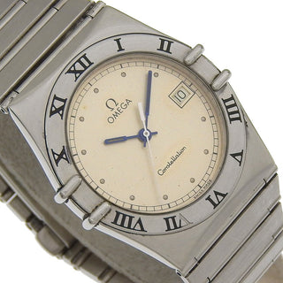 Omega Constellation Quartz Watch Stainless Steel