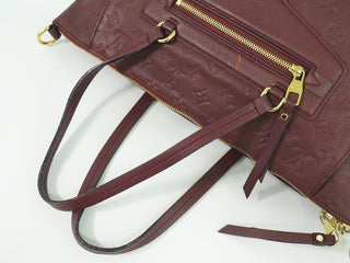 Louis Vuitton Lumineuse Handbag Monogram Empreinte Leather