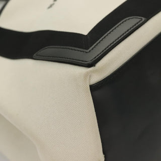 Balenciaga Navy Cabas Canvas with Leather