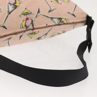 Chanel Ice Cream Sundae Shoulder Bag Printed Canvas
