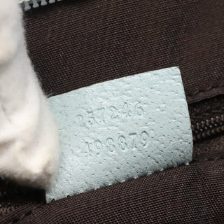 Gucci Vintage Flat Messenger Bag GG Canvas