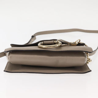 Chloe Faye Shoulder Bag Leather and Suede