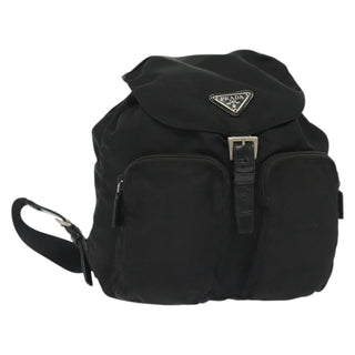 Prada Double Front Pocket Backpack Tessuto