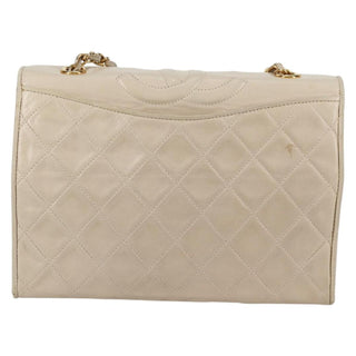 Chanel Vintage Tassel Flap Bag Quilted Lambskin