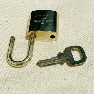Louis Vuitton Cadenas Bag Charm Gold-plated