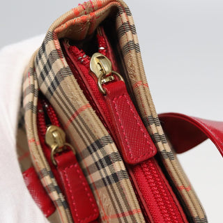 Burberry Nova Check Tote canvas check pattern