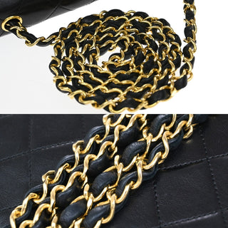 Chanel Vintage CC Mini chain Shoulder Bag Leather